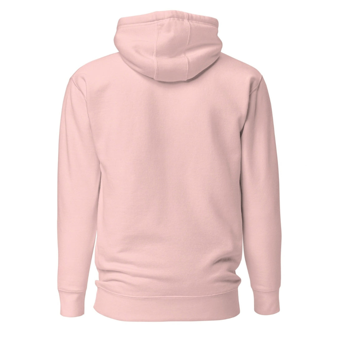 Marlin Crest Embroidered Hoodie - Light Pink
