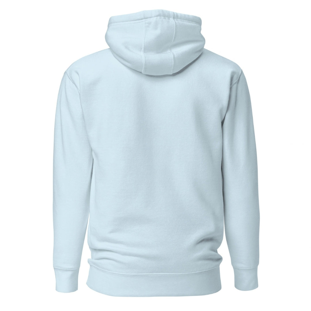 Marlin Crest Embroidered Hoodie - Coastal Blue