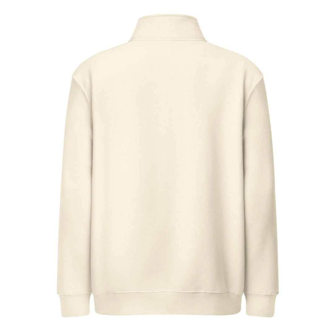 Marlin Crest Fleece Quarter Zip - Bone