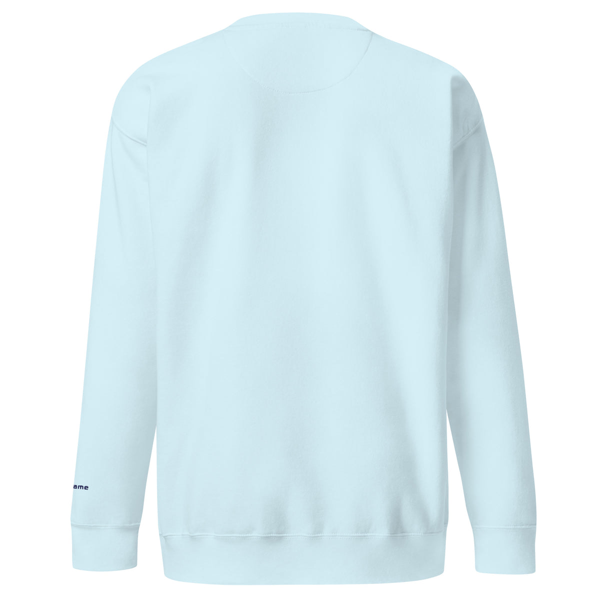 Marlin Crest Embroidered Crew - Coastal Blue