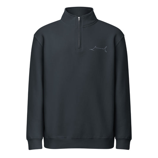 Marlin Crest Fleece Quarter Zip - Navy